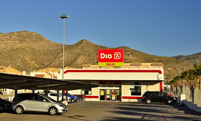 Una tienda de la cadena |  Alamy