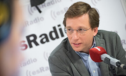 Martínez Almeida en una reciente entrevista en Es la mañana de Federico |  David Alonso Rincón