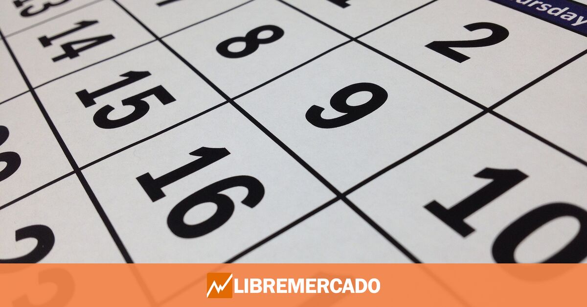 Así Será El Calendario Laboral De 2020: 12 Festivos Con Muchos Puentes ...