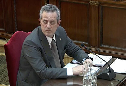 Joaquim Forn durante el juicio por el 1-O. | YouTube