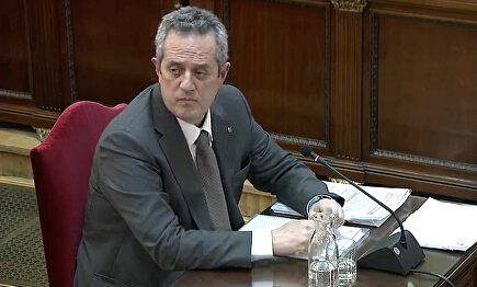 Joaquim Forn durante el juicio por el 1-O. | YouTube