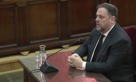 El exvicepresidente catalán, Oriol Junqueras |  EFE