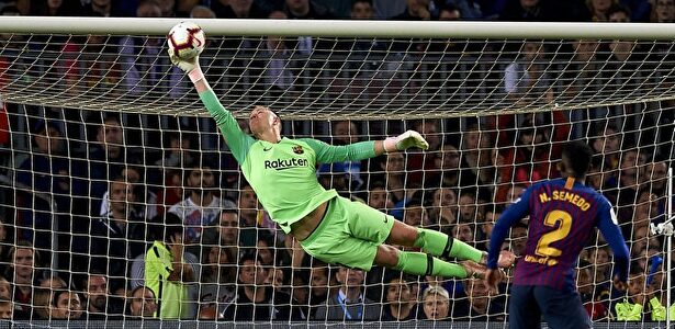 Ter Stegen, seria duda ante el Espanyol |  EFE