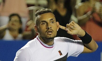 Kyrgios en el mensaje que confirma su baja ha pedido pensar en la sociedad | EFE