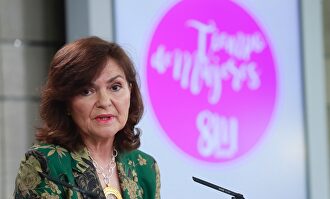 La vicepresidenta del Gobierno, Carmen Calvo |  EFE