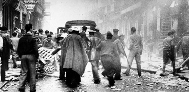 Imagen tomada en Madrid durante la Guerra Civil |  Cordon Press