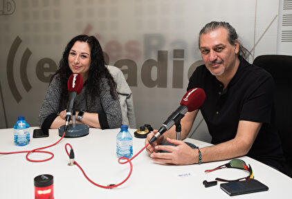 Camela, en una visita a esRadio. | David Alonso Rincón