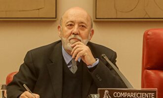 José Félix Tezanos en una declaración en el Congreso de los Diputados. |  Europa Press