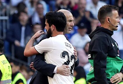 Zidane e Isco, dos de los afectados por la banda de ladrones que acaba de caer |  EFE