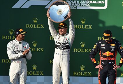 Podio Gran Premio de Australia 2019 | EFE