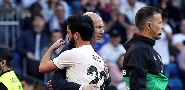 Zidane e Isco, dos de los afectados por la banda de ladrones que acaba de caer |  EFE