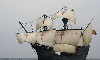 Réplica de la nao Victoria, el primer barco que dio la vuelta al mundo |  Fundación Nao Victoria