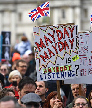 Protestas en Reino Unido por el Brexit |  EFE