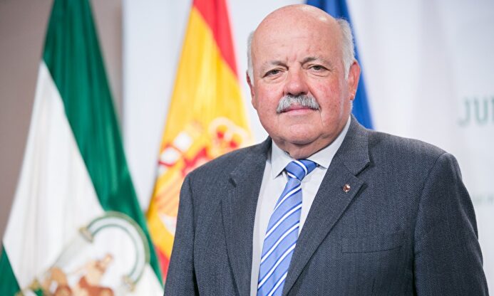 Jesús Aguirre, consejero de Salud y Familias |  Junta de Andalucía