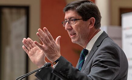 El vicepresidente de la Junta, Juan Marín |  EFE