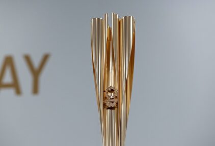 Imagen de la antorcha olímpica de Tokio | Cordon Press