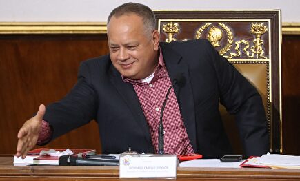 Diosdado Cabello, presidente de la ilegítima Asamblea Nacional Constituyente (ANC). |  EFE