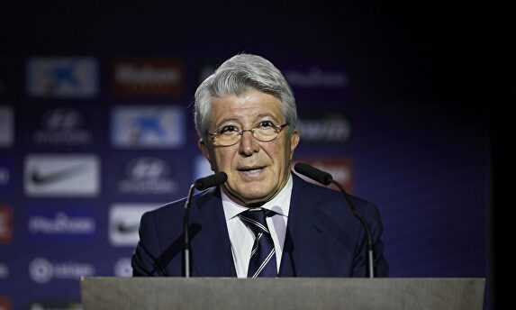 Enrique Cerezo, presidente del Atlético de Madrid. |  Cordon Press/Archivo