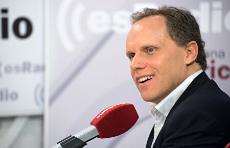 Daniel Lacalle, en esRadio. |  David Alonso Rincón