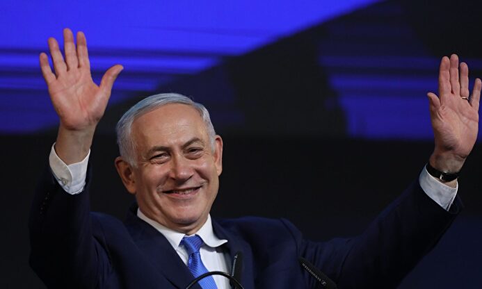 Netanyahu, tras las pasadas elecciones. |  EFE