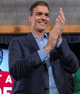 Pedro Sánchez, en un mitin |  EFE