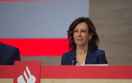 La presidenta del Banco Santander, Ana Botín |  EFE