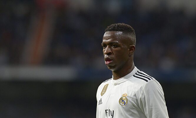 Vinicius, con el Real Madrid. |  Cordon Press