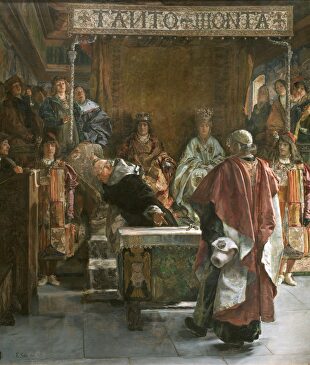 'Expulsión de los judíos de España (año de 1492)', de Emilio Sala |  Museo del Prado