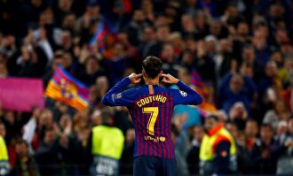 Coutinho se llevó las manos a los oídos en la pasada temporada |  EFE