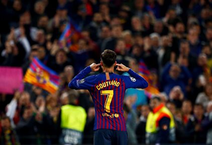 Coutinho se llevó las manos a los oídos en la pasada temporada |  EFE