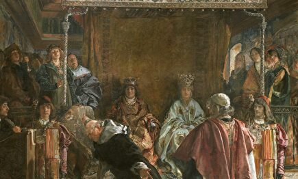 'Expulsión de los judíos de España (año de 1492)', de Emilio Sala |  Museo del Prado