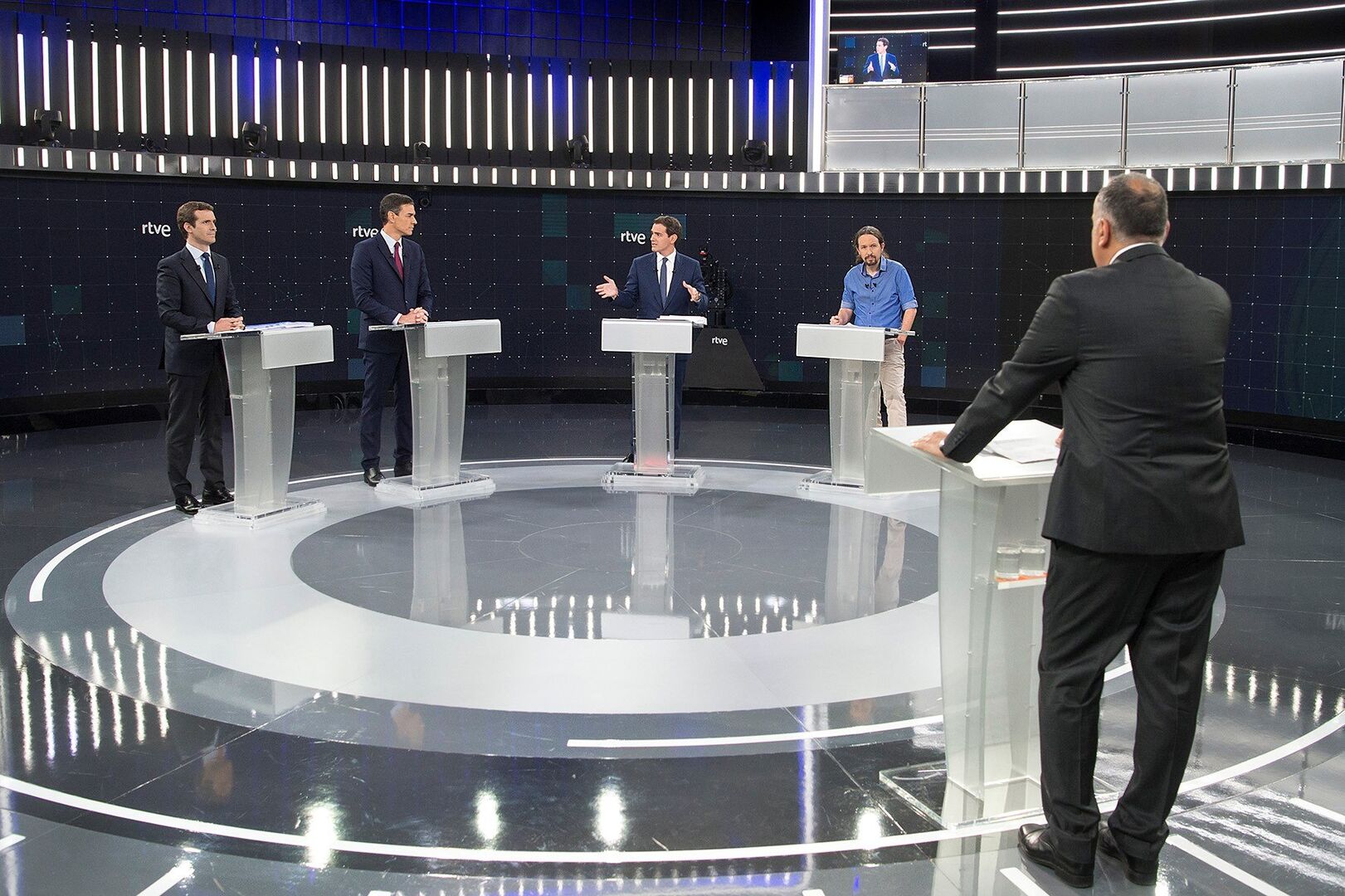 El primer debate electoral a cinco se celebrará el 4 de noviembre