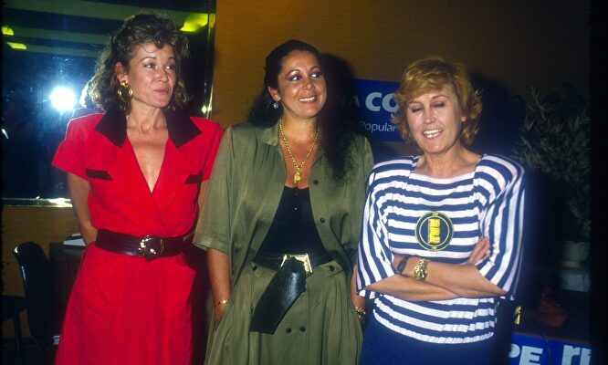 Mila, Pantoja y Encanra Sánchez |  Gtres