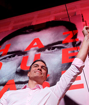Pedro Sánchez, en Ferraz |  EFE