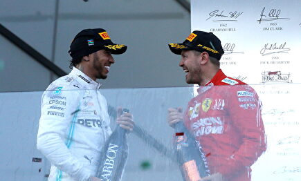 Lewis Hamilton y Sebastian Vettel | EFE