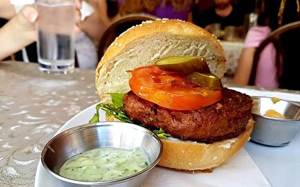 Hamburguesa vegana |  Wikipedia