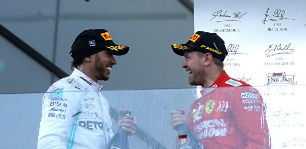 Lewis Hamilton y Sebastian Vettel | EFE