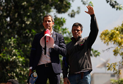 Juan Guaidó y Leopoldo López. | EFE