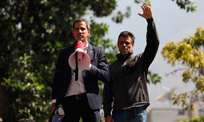 Juan Guaidó y Leopoldo López. | EFE