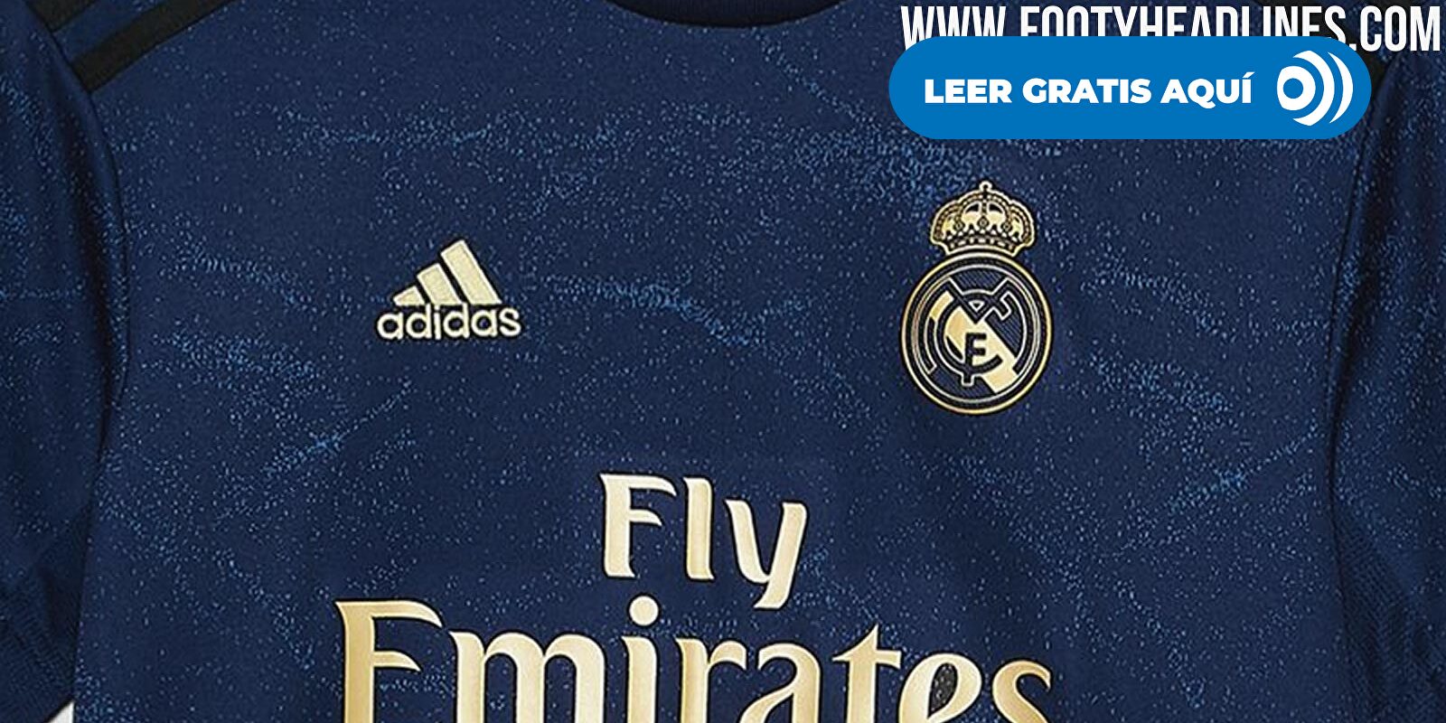 El Madrid volveria al azul oscuro en la segunda equipacion 2019 2020 segun Footyheadlines Libertad Digital