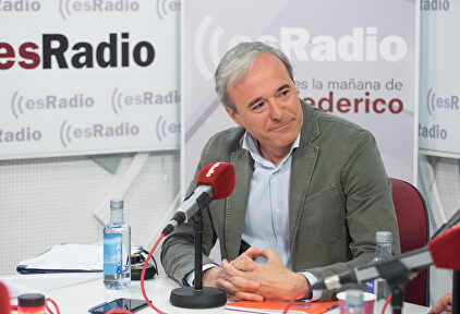 El candidato del PP a la alcaldía de Zaragoza, Jorge Azcón. | David Alonso Rincón
