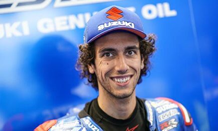 Alex Rins hizo arte de un robo |  EFE