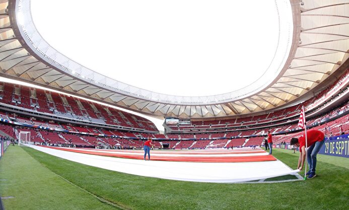El Wanda Metropolitano, uno de los estadios del 'plan B' de los clubes de LaLiga. | Cordon Press