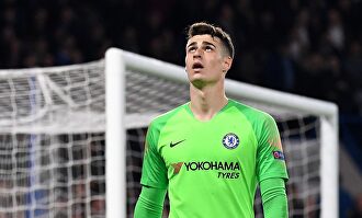 Los tres paradones de Kepa en el Chelsea-Liverpool 