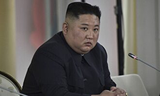 El tirano Kim Jong-un, en una comparecencia reciente |  Cordon Press