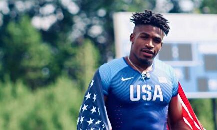 Elija Godwin, susto morrocotudo |  Twitter