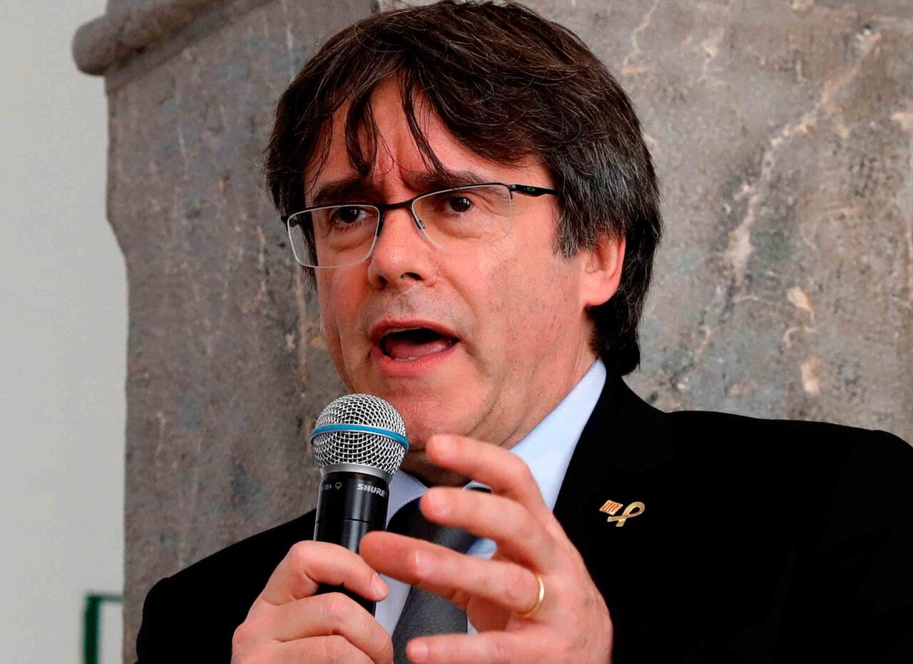 El expresidente catalán fugado Carles Puigdemont |  EFE