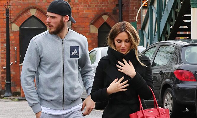 De Gea y Edurne | Cordon Press