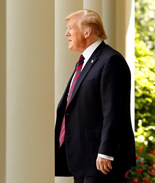 Donald Trump, en la Casa blanca. | EFE