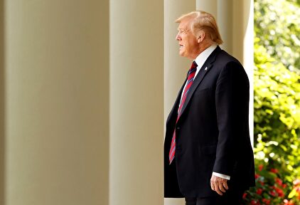 Donald Trump, en la Casa blanca. | EFE